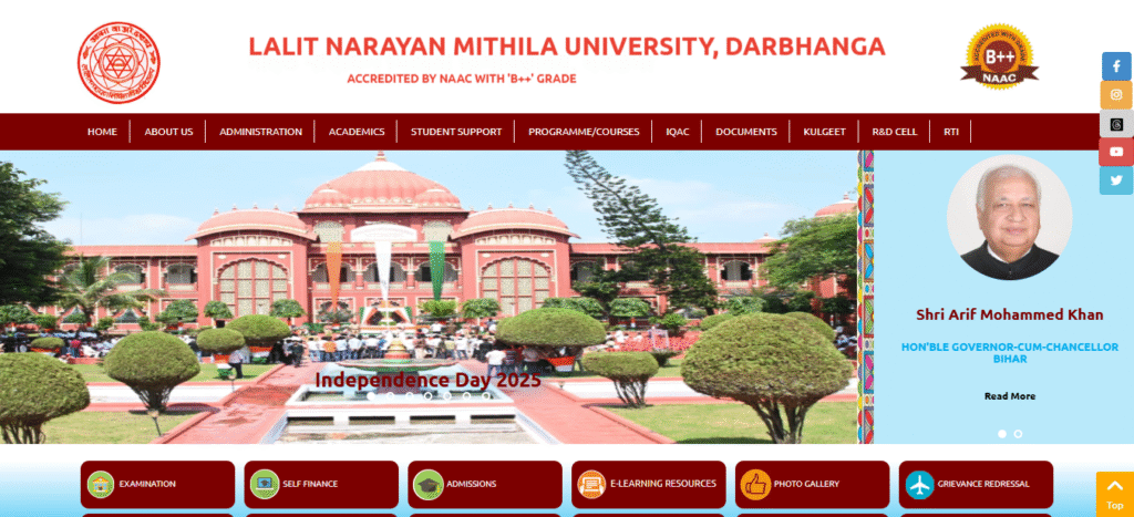 How to Apply Step By Step LNMU PG Admission Online Apply 2025-27